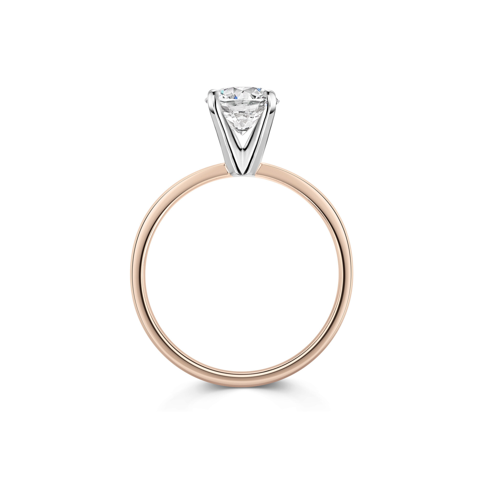 Solana Classic Solitaire Diamond Ring 18K Rose Gold - Best prices for jewelry and diamonds. The best jewelry to shop in Dubai and Abu Dhabi - Dubai Tourism. Best Shopping in Dubai Mall - Fashion Avenue, Mall of Emirates, Dubai, Palm Jumeirah and UAE. Hip-hop custom jewelry and manufacturer supplier - diamond and gold wholesaler. The best place to visit in Dubai during vacation. Richie Gold & Diamond is located in Dubai Gold Souk