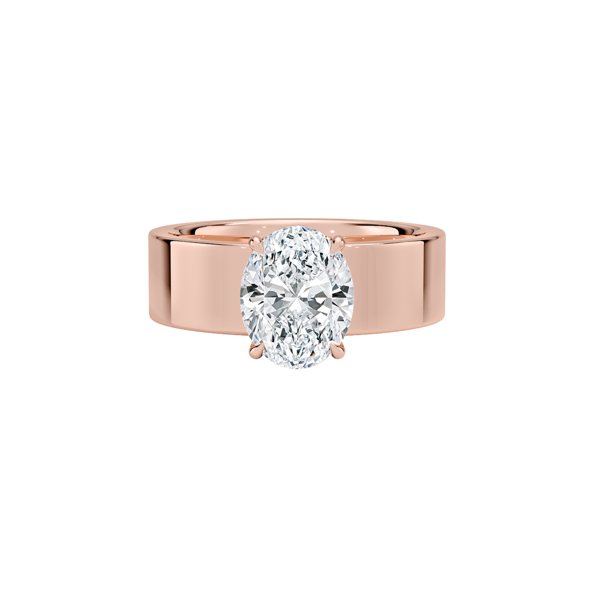 Solenn Oval Wide Band Ring 18K Yellow Rose Gold - Best prices for jewelry and diamonds. The best jewelry to shop in Dubai and Abu Dhabi - Dubai Tourism. Best Shopping in Dubai Mall - Fashion Avenue, Mall of Emirates, Dubai, Palm Jumeirah and UAE. Hip-hop custom jewelry and manufacturer supplier - diamond and gold wholesaler. The best place to visit in Dubai during vacation. Richie Gold & Diamond is located in Dubai Gold Souk