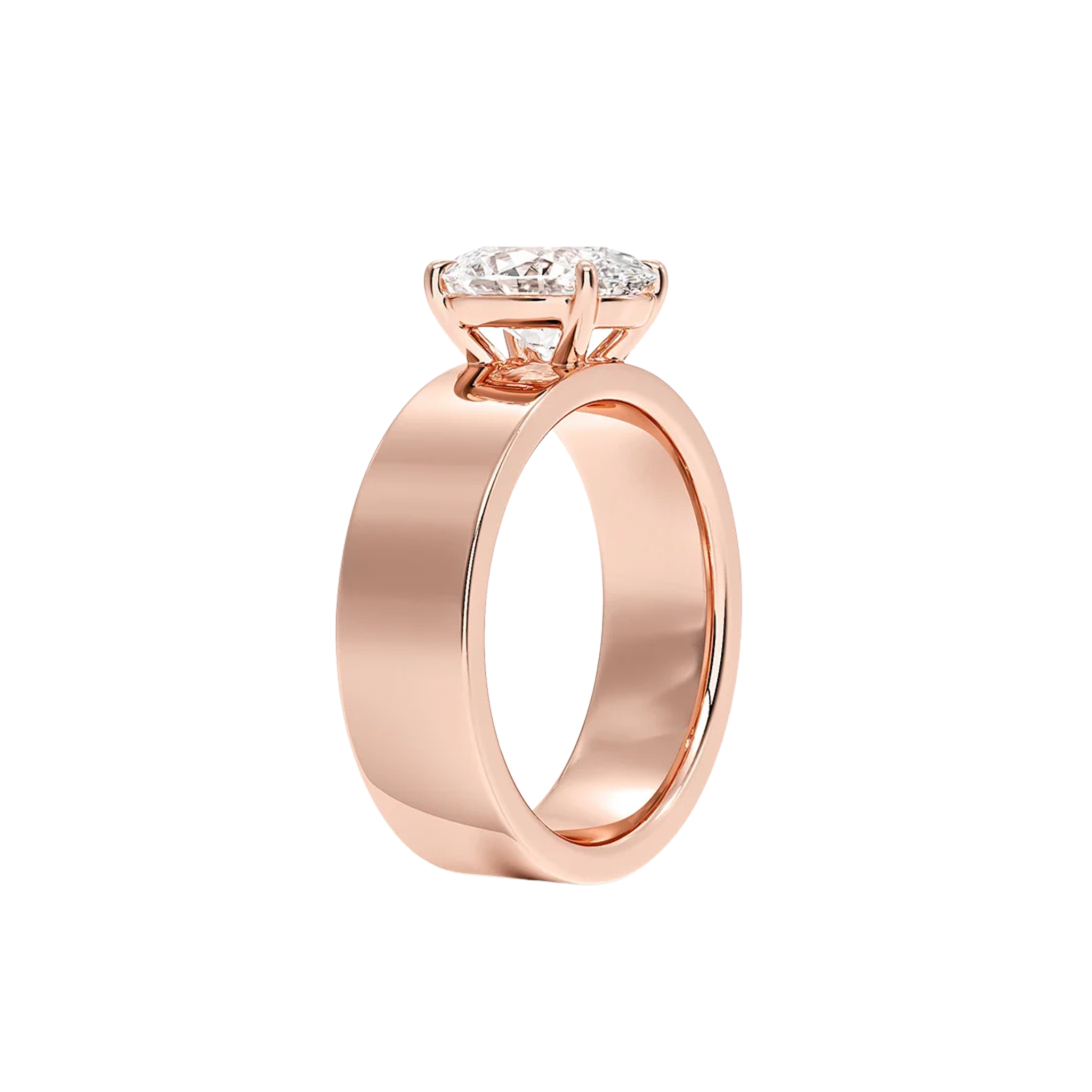 Solenn Oval Wide Band Ring 18K Yellow Rose Gold - Best prices for jewelry and diamonds. The best jewelry to shop in Dubai and Abu Dhabi - Dubai Tourism. Best Shopping in Dubai Mall - Fashion Avenue, Mall of Emirates, Dubai, Palm Jumeirah and UAE. Hip-hop custom jewelry and manufacturer supplier - diamond and gold wholesaler. The best place to visit in Dubai during vacation. Richie Gold & Diamond is located in Dubai Gold Souk