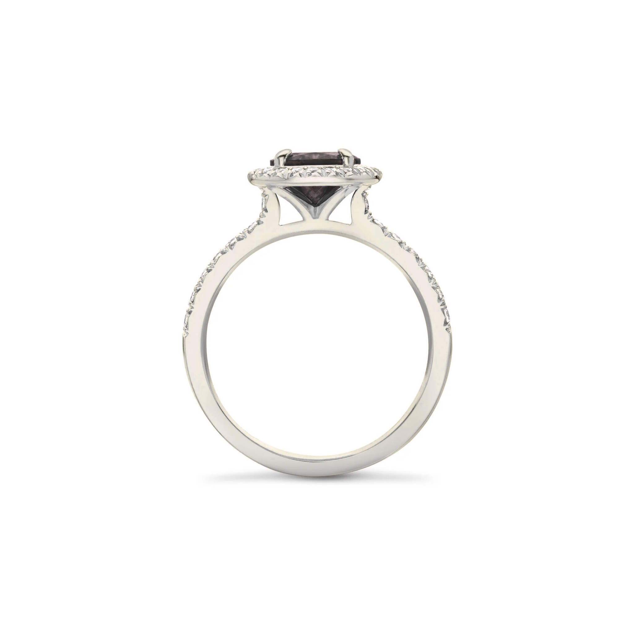 Thalara Black Diamond Pear Halo Ring 18K  White Gold - Natural Diamonds & Lab Grown Diamonds - Best prices for jewelry and diamonds. The best jewelry to shop in Dubai and Abu Dhabi - Dubai Tourism. Best Shopping in Dubai Mall - Fashion Avenue, Mall of Emirates, Dubai, Palm Jumeirah and UAE. Hip-hop custom jewelry and manufacturer supplier - diamond and gold wholesaler. The best place to visit in Dubai during vacation. Richie Gold & Diamond is located in Dubai Gold Souk