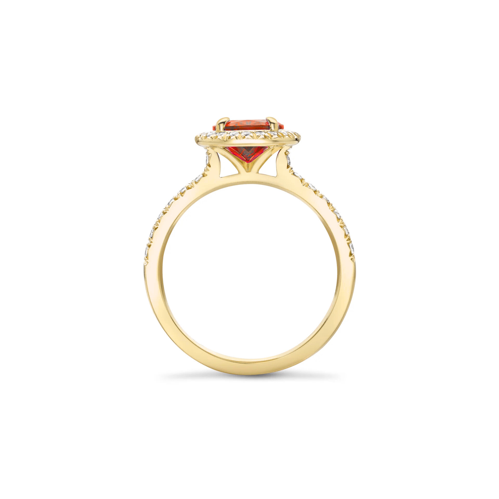 Thalara Ruby Pear Halo Ring 18K Gold - Natural Diamonds & Lab Grown Diamonds - Best prices for jewelry and diamonds. The best jewelry to shop in Dubai and Abu Dhabi - Dubai Tourism. Best Shopping in Dubai Mall - Fashion Avenue, Mall of Emirates, Dubai, Palm Jumeirah and UAE. Hip-hop custom jewelry and manufacturer supplier - diamond and gold wholesaler. The best place to visit in Dubai during vacation. Richie Gold & Diamond is located in Dubai Gold Souk