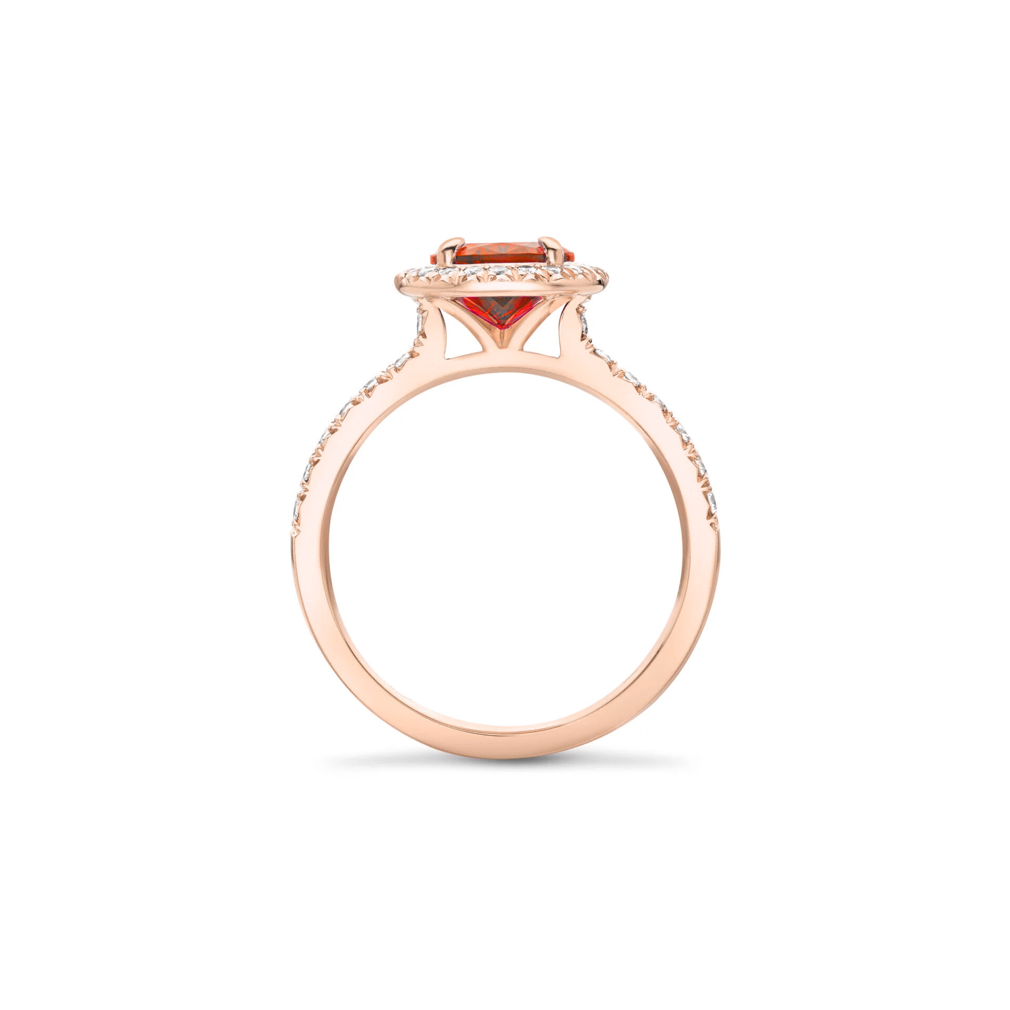 Thalara Ruby Pear Halo Ring 18K Rose Gold - Natural Diamonds & Lab Grown Diamonds - Best prices for jewelry and diamonds. The best jewelry to shop in Dubai and Abu Dhabi - Dubai Tourism. Best Shopping in Dubai Mall - Fashion Avenue, Mall of Emirates, Dubai, Palm Jumeirah and UAE. Hip-hop custom jewelry and manufacturer supplier - diamond and gold wholesaler. The best place to visit in Dubai during vacation. Richie Gold & Diamond is located in Dubai Gold Souk