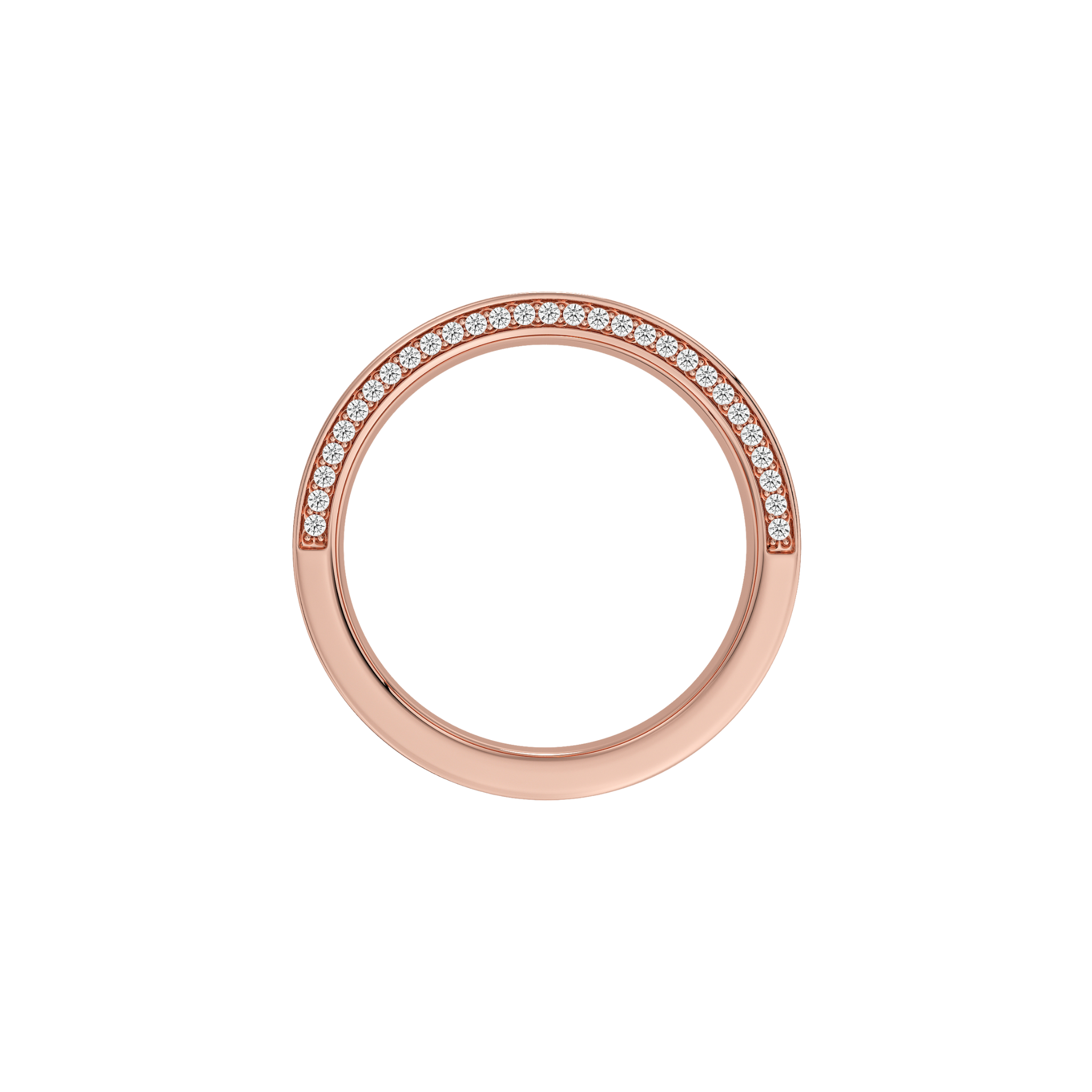 Theron Diamond 6mm Band 18K Rose Gold - Natural diamond and lab grown diamond engagement rings and wedding bands at unbeatable prices. Best bridal jewelry collections in Dubai and Abu Dhabi, featuring custom-made rings, timeless solitaires, and luxury wedding sets. Richie Gold & Diamond in the heart of Dubai Gold Souk — your trusted destination for engagement rings, wedding bands, and fine jewelry in the UAE, Dubai Mall, Fashion Avenue, Mall of the Emirates, and Palm Jumeirah