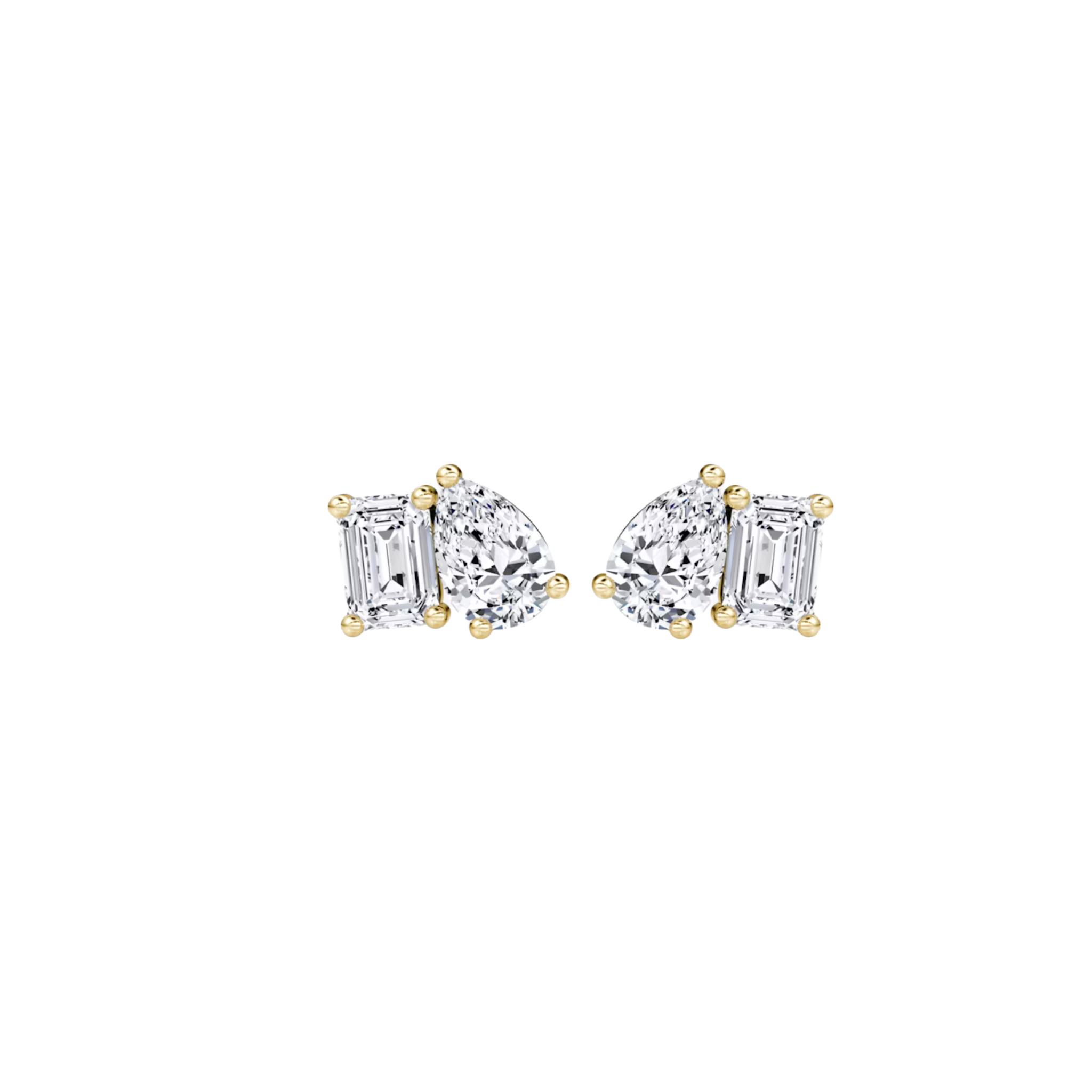 Varenne Diamond Duo Studs 18K Gold - Natural Diamonds & Lab Grown Diamonds - Best prices for jewelry and diamonds. The best jewelry to shop in Dubai and Abu Dhabi - Dubai Tourism. Best Shopping in Dubai Mall - Fashion Avenue, Mall of Emirates, Dubai, Palm Jumeirah and UAE. Hip-hop custom jewelry and manufacturer supplier - diamond and gold wholesaler. The best place to visit in Dubai during vacation. Richie Gold & Diamond is located in Dubai Gold Souk