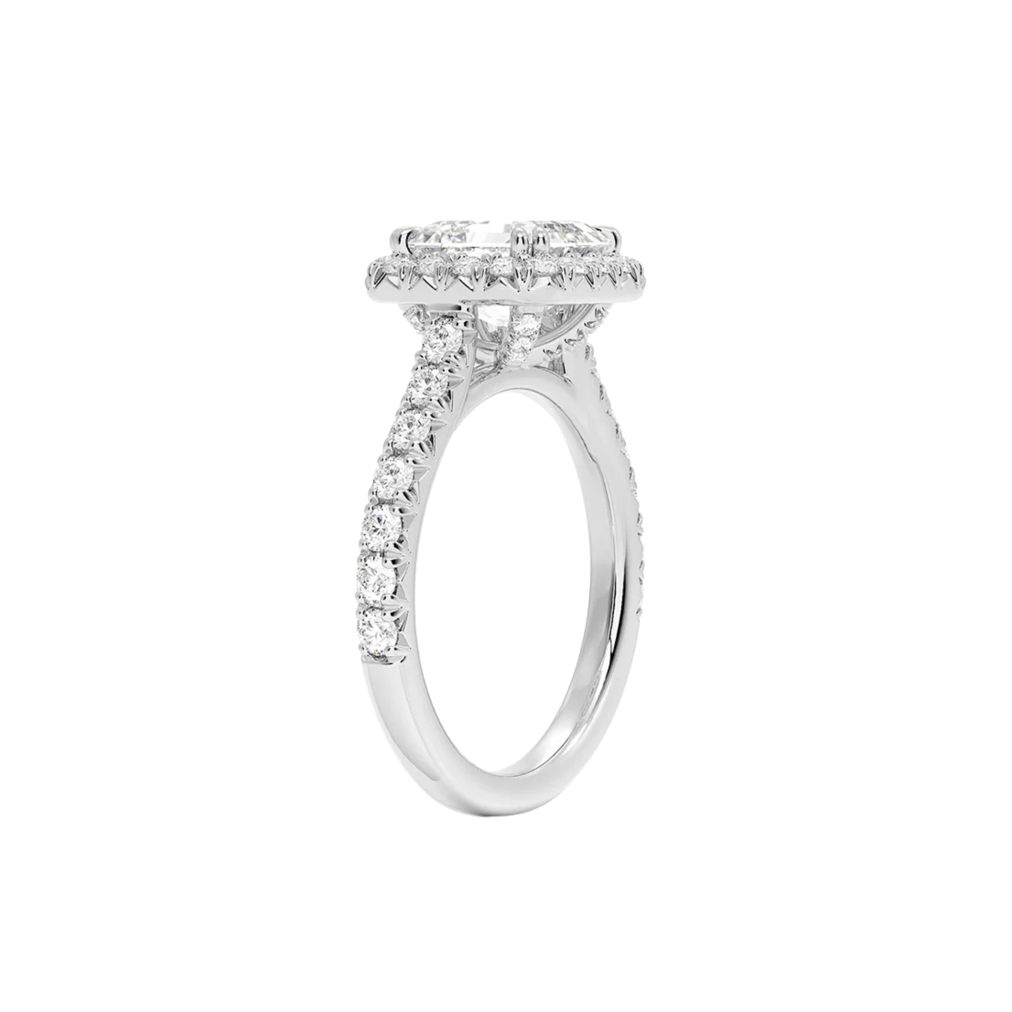 Veyra Asscher Cut Halo Ring in 18K White Gold - Best prices for jewelry and diamonds. The best jewelry to shop in Dubai and Abu Dhabi - Dubai Tourism. Best Shopping in Dubai Mall - Fashion Avenue, Mall of Emirates, Dubai, Palm Jumeirah and UAE. Hip-hop custom jewelry and manufacturer supplier - diamond and gold wholesaler. The best place to visit in Dubai during vacation. Richie Gold & Diamond is located in Dubai Gold Souk