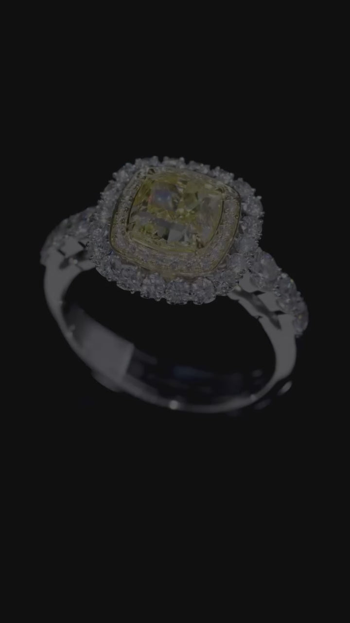 Best High jewelry collections crafted with rare diamonds, vibrant gemstones — unmatched craftsmanship. Custom high jewelry pieces to signature diamond necklaces, statement earrings, and couture rings, explore the finest luxury jewelry in Dubai and Abu Dhabi. Richie Gold & Diamond specializes custom high jewelry, GIA-certified diamonds, exclusive bridal sets, limited-edition pieces located in Dubai Gold Souk. Natural & Lab Grown Diamond Statement jewelry - Yellow Diamond Ring