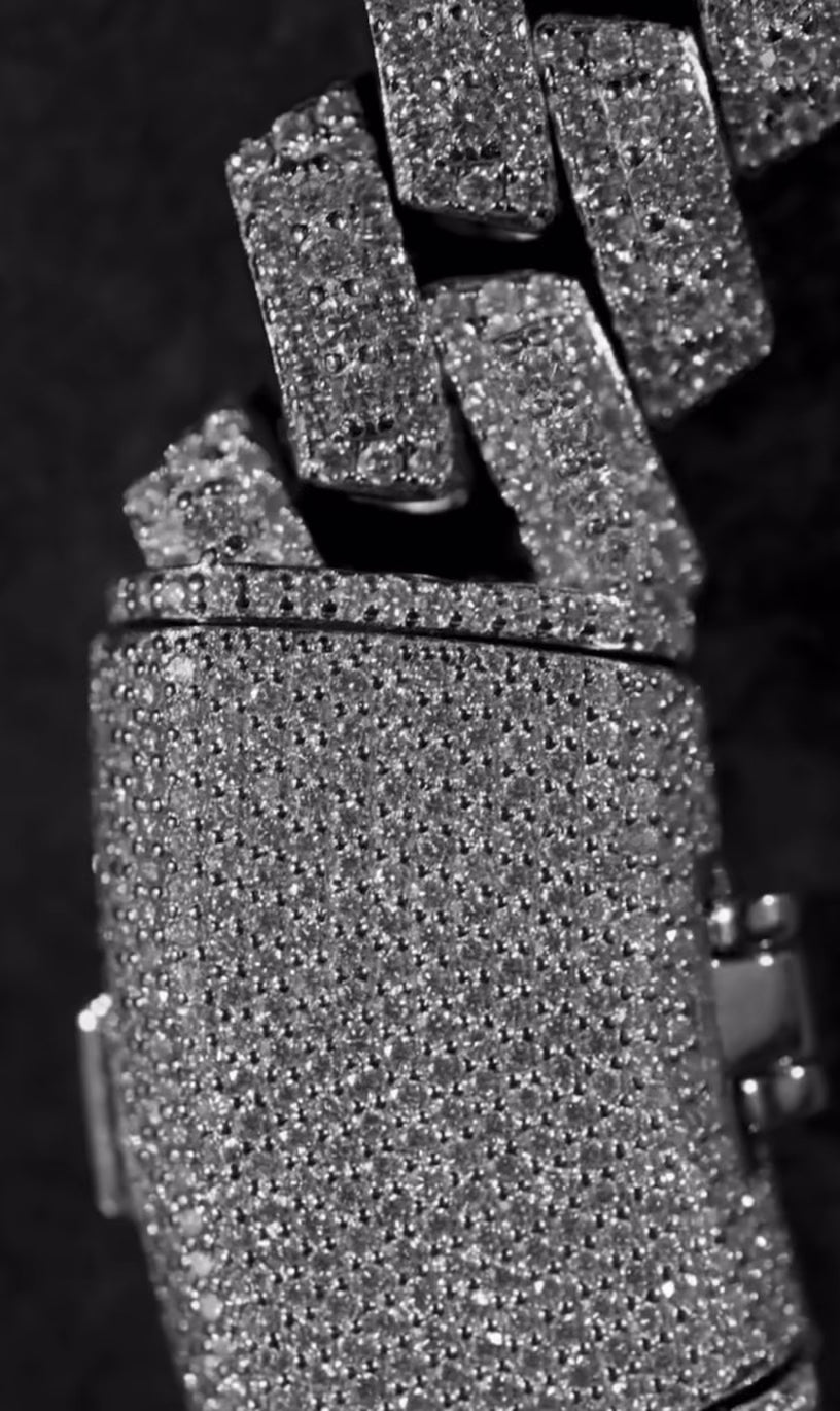 Best Hiphop Jewelry Supplier in NYC, LA, Atlanta, Dubai, Hatton Garden UK and Worldwide. Best craftsmanship in 50 Pointers, Custom Grills, tennis chains, buss down cuban, flooded diamonds, hiphop rings, custom hiphop designs, Miami cuban link, raised pointer bracelet, custom hiphop pendants, Baguette Cuban Link Chain, Cluster Tennis Chain, Custom Nameplate Pendant, Fully Flooded Watch, and  Iced Pinky Ring